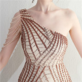 sequins plus Plus Size Formal Party Evening Dress