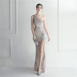 sequins plus Plus Size Formal Party Evening Dress