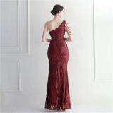 sequins plus Plus Size Formal Party Evening Dress