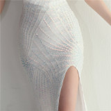 sequins plus Plus Size Formal Party Evening Dress