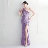 sequins plus Plus Size Formal Party Evening Dress