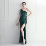 sequins plus Plus Size Formal Party Evening Dress