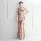 sequins plus Plus Size Formal Party Evening Dress