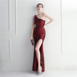 sequins plus Plus Size Formal Party Evening Dress