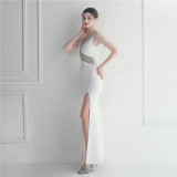 Beaded Gown Dinner Prom Long Evening Dress