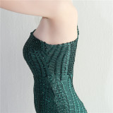 sequins plus Plus Size Formal Party Evening Dress