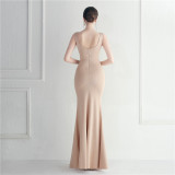 Beaded Gown Dinner Prom Long Evening Dress