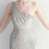sequins plus Plus Size Formal Party Evening Dress