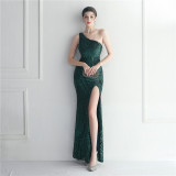 sequins plus Plus Size Formal Party Evening Dress