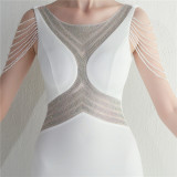 Beaded Gown Dinner Prom Long Evening Dress