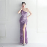 sequins plus Plus Size Formal Party Evening Dress