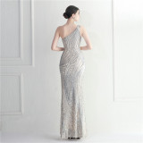 sequins plus Plus Size Formal Party Evening Dress