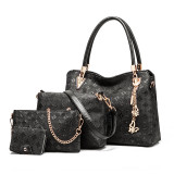 Fashionable one-shoulder diagonal handbag large bag medium bag women's bag