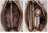Fashionable one-shoulder diagonal handbag large bag medium bag women's bag