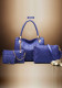 Fashionable one-shoulder diagonal handbag large bag medium bag women's bag