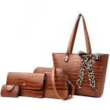 Bucket large-capacity bag women's multi-piece set women's bag popular ladies shoulder handbag