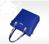 Women's bag fashion trendy embossed six-piece bag one-shoulder Messenger handbag women's bag