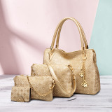 Fashionable one-shoulder diagonal handbag large bag medium bag women's bag