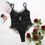 Sexy Lingerie Sexy Lace Pajamas Women's Hot Open Jumpsuit Passion Temptation Uniform
