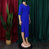 Ladies Fashion Chic Tonol Office Bodycon African Dress