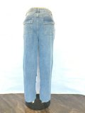 Women's Summer Loose High Waist Wide Leg Ripped Denim Pants Casual Jeans