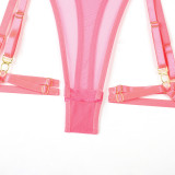 High Stretch Mesh Tight Fitting See-Through Sexy Lingerie