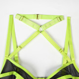 High Stretch Mesh Tight Fitting See-Through Sexy Lingerie