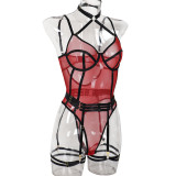 High Stretch Mesh Tight Fitting See-Through Sexy Lingerie