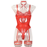 High Stretch Mesh Tight Fitting See-Through Sexy Lingerie