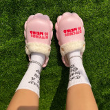 Spring And Summer Women's Shoes Sandals And Slippers Couple Eva Waterproof Women Slippers