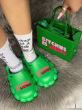 Spring And Summer Women's Shoes Sandals And Slippers Couple Eva Waterproof Women Slippers