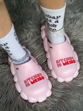 Spring And Summer Women's Shoes Sandals And Slippers Couple Eva Waterproof Women Slippers