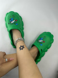 Spring And Summer Women's Shoes Sandals And Slippers Couple Eva Waterproof Women Slippers