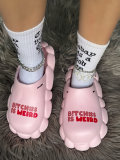 Spring And Summer Women's Shoes Sandals And Slippers Couple Eva Waterproof Women Slippers
