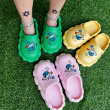 Spring And Summer Women's Shoes Sandals And Slippers Couple Eva Waterproof Women Slippers
