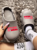Spring And Summer Women's Shoes Sandals And Slippers Couple Eva Waterproof Women Slippers