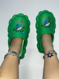 Spring And Summer Women's Shoes Sandals And Slippers Couple Eva Waterproof Women Slippers