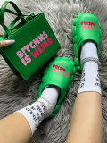 Spring And Summer Women's Shoes Sandals And Slippers Couple Eva Waterproof Women Slippers
