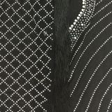 Women Solid mesh Beaded Dress