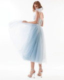 Women's Tailor Mesh Formal Party Princess Dress