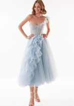Women's Tailor Mesh Formal Party Princess Dress Women's Tailor Mesh Formal Party Princess Dress