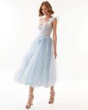 Women's Tailor Mesh Formal Party Princess Dress