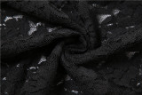 Summer Women's Fashion Sexy See-Through Lace Straps Slim Dress For Women