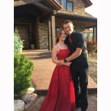 Evening dress overseas warehouse lace Low Back sexy dinner graduation party bridesmaid dress（Processing time need 3-6 days）