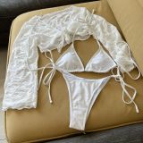 mesh Three-Piece swimsuit sexy bikini