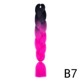 Women African Wig Gradient Jumbo Braid Hair