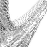 Women Sexy Sequin Backless Halter Neck Top