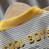 Trendy Kids Short Sleeve Turndown Collar Shirt Shorts Boy Fashionable Summer Suits