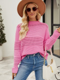 Autumn And Winter Pullover Sweater Ribbed Women's Knitting Shirt Fashion Sweater