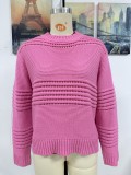 Autumn And Winter Pullover Sweater Ribbed Women's Knitting Shirt Fashion Sweater